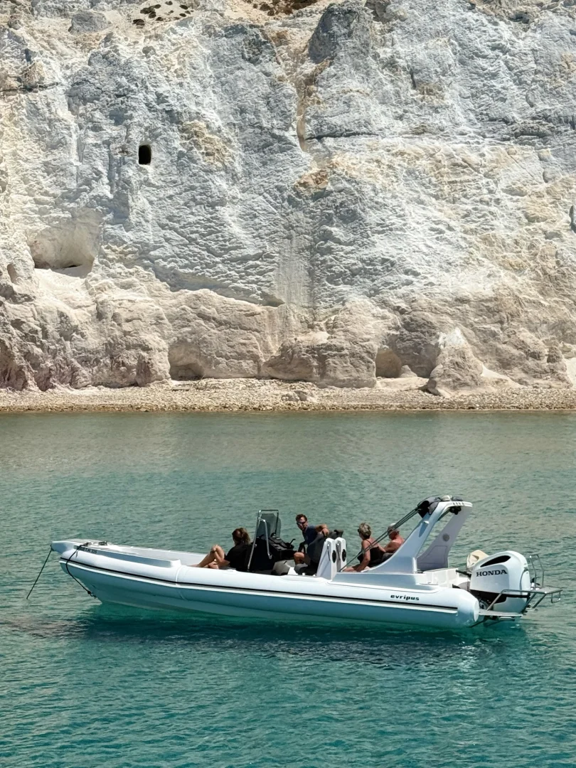 EVRIPUS (Evripus 8.55 RIB) - RIB for rent in Milos, Cyclades, Greece - photo 6 of 7
