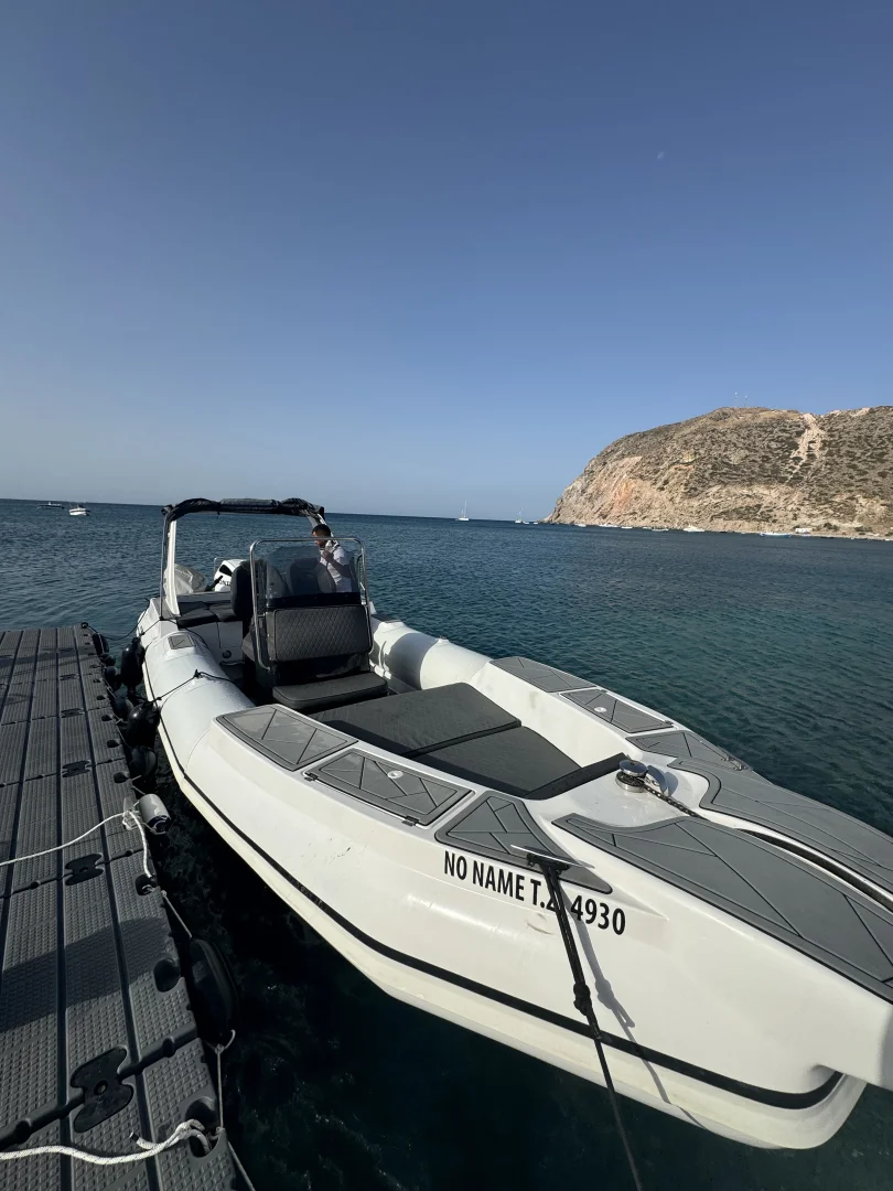 EVRIPUS (Evripus 8.55 RIB) - RIB for rent in Milos, Cyclades, Greece - photo 7 of 7