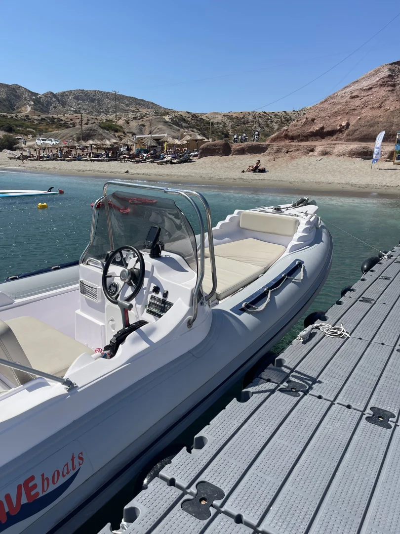 WAVE (Wave 6.50m R.I.B.) - RIB for rent in Milos, Cyclades, Greece - photo 3 of 5