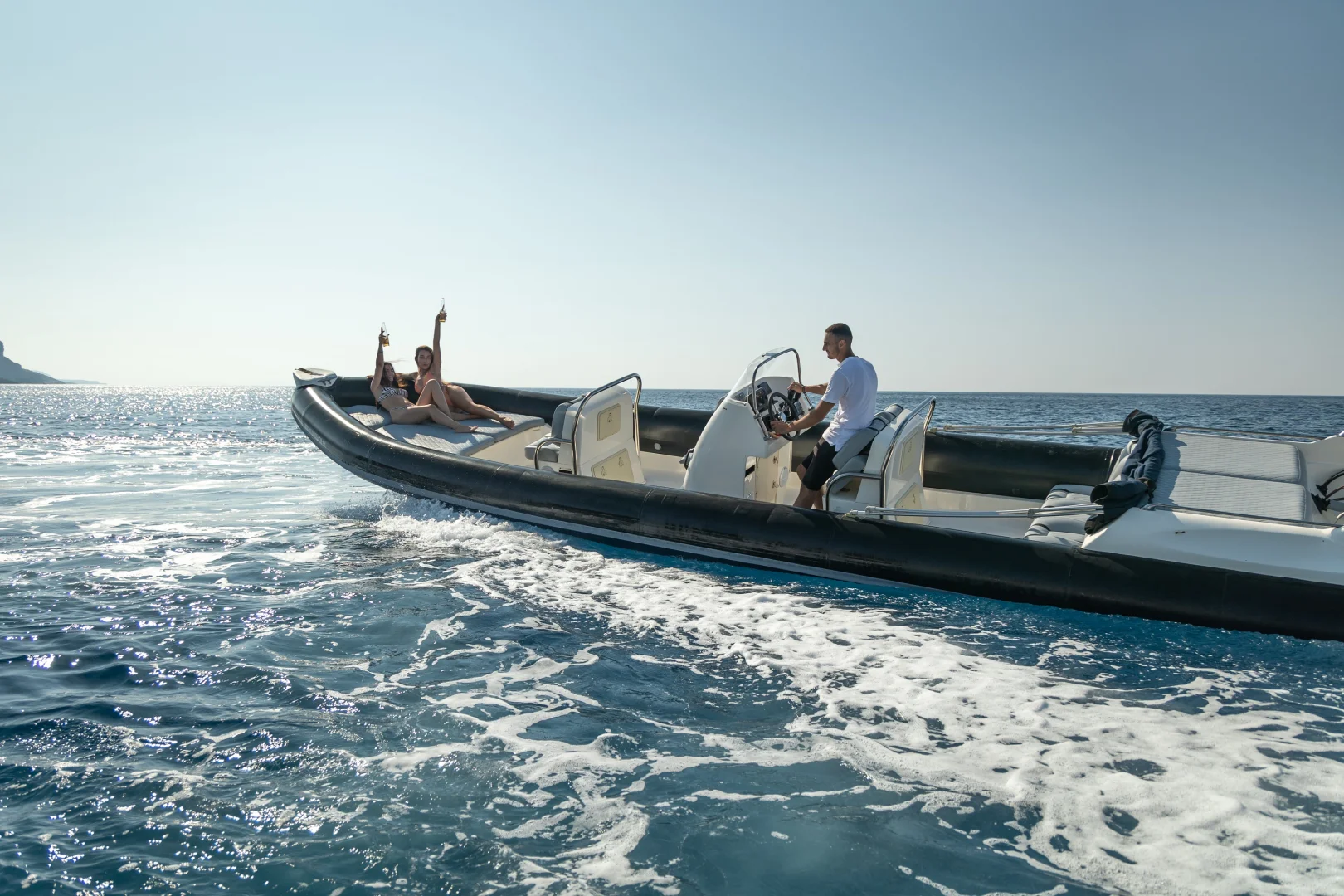 WAVERIDER (Cobra 38) - RIB for rent in Milos, Cyclades, Greece - photo 1 of 10