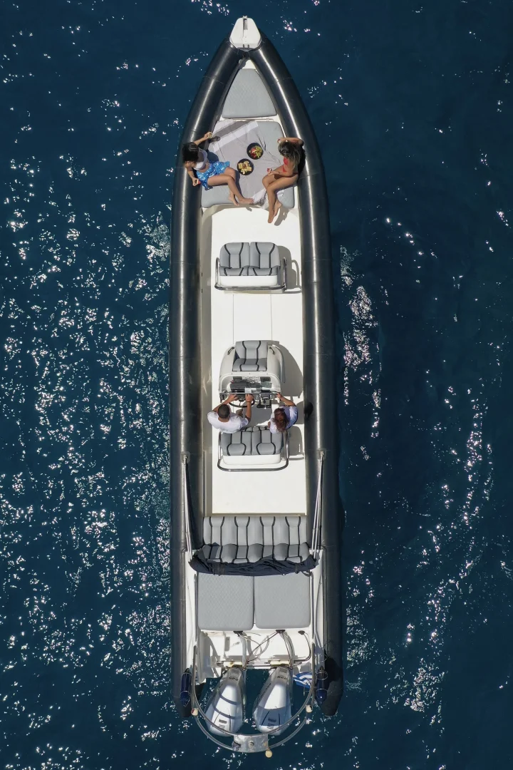 WAVERIDER (Cobra 38) - RIB for rent in Milos, Cyclades, Greece - photo 5 of 10