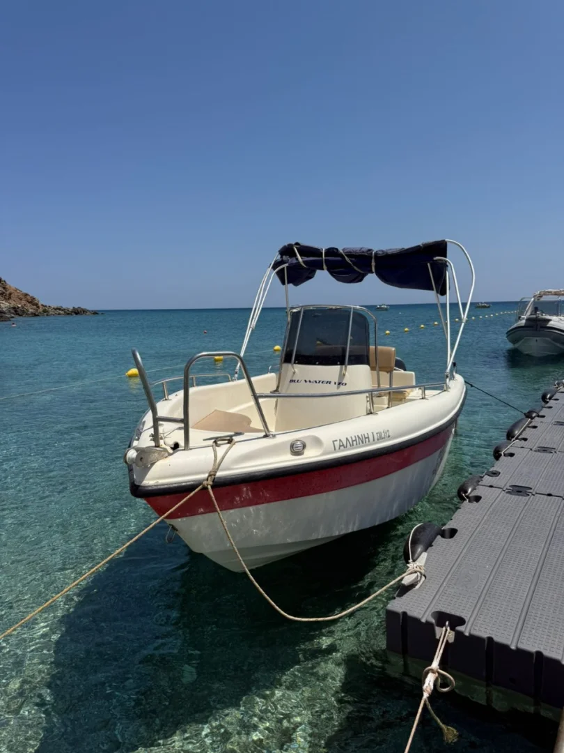 GALLINI I (Poseidon Blu Water 170) - Motor Boat for rent in Milos, Cyclades, Greece - photo 5 of 5