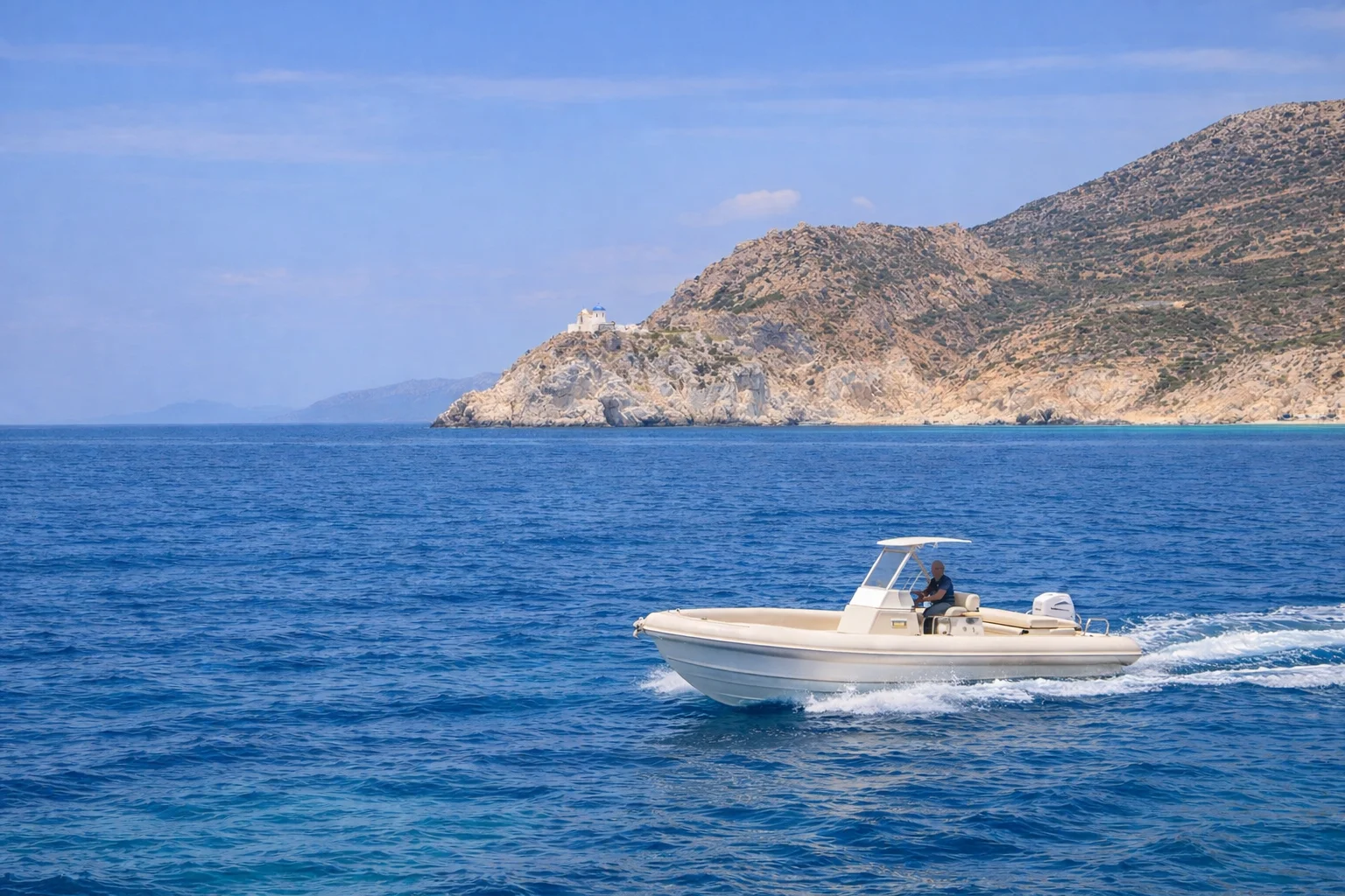 NERO (A7 Pro - Oceanic Pro) - RIB for rent in Milos, Cyclades, Greece - photo 4 of 5