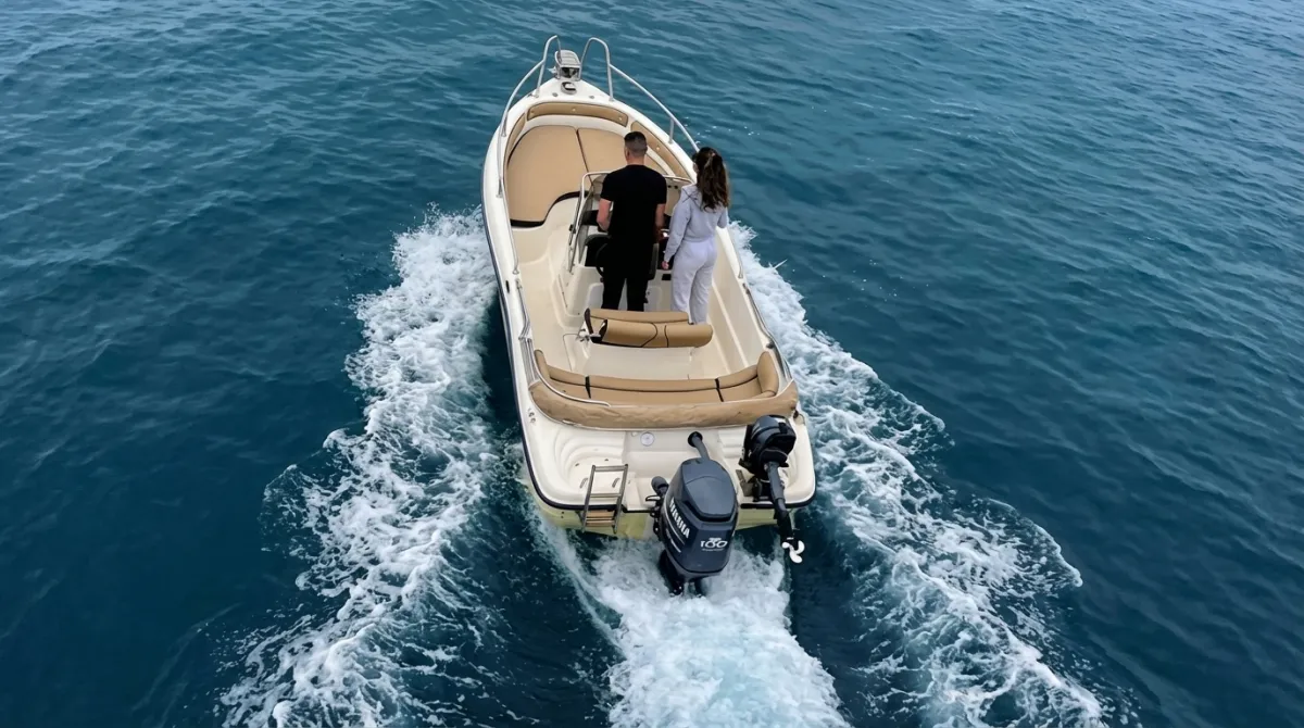 RANIERI, a 5.5m Poseidon Ranieri 5.5 for up to 5 passengers in Milos