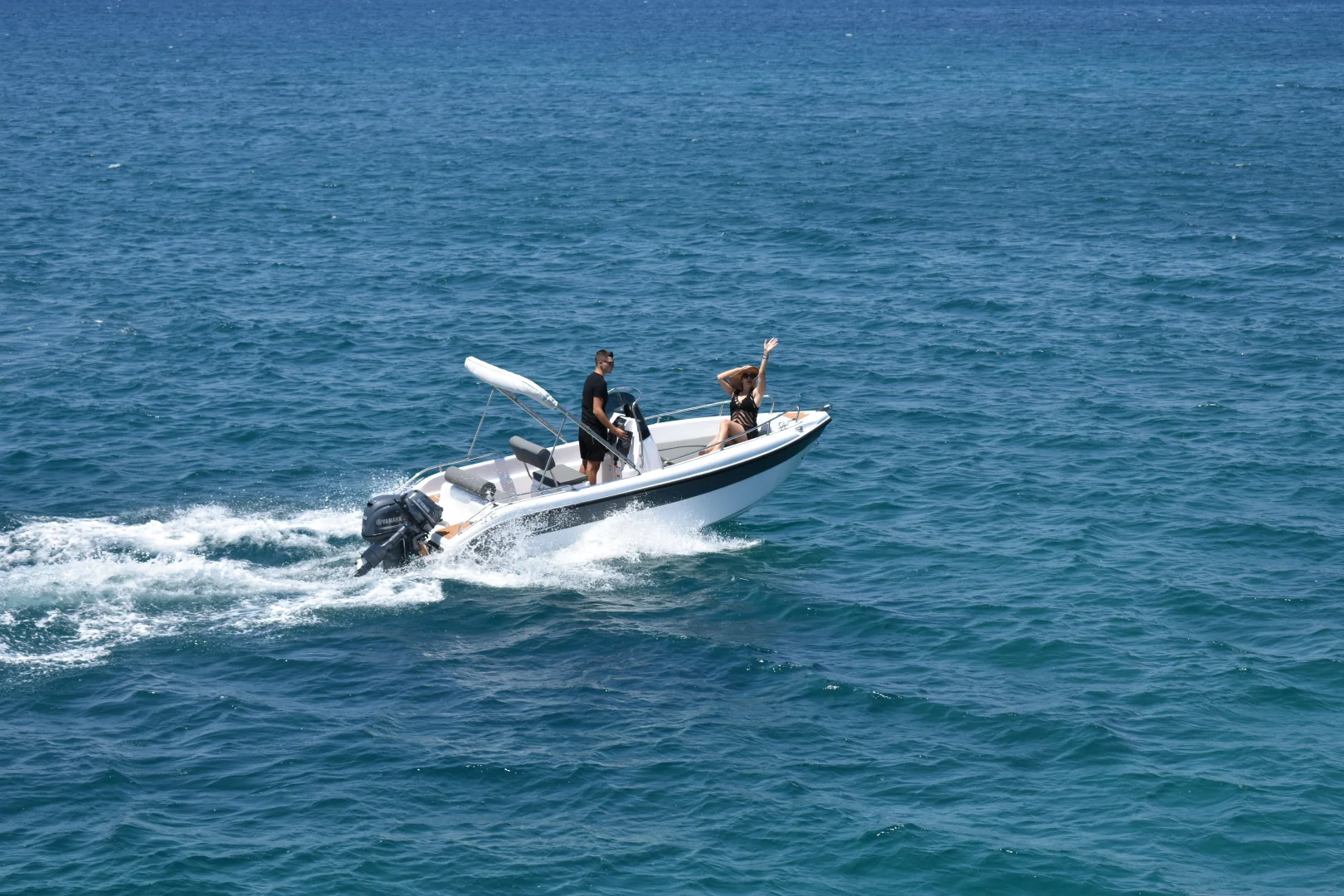 ASTERIAS III, a 4.99m Poseidon Blu Water 170 for up to 5 passengers in Milos