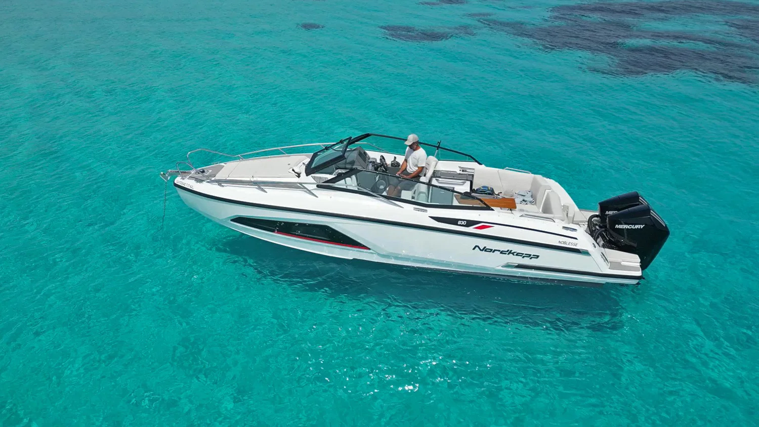 ODYSSEUS (Nordkapp Noblesse 830) - Motor Boat for rent in Milos, Cyclades, Greece - photo 2 of 11