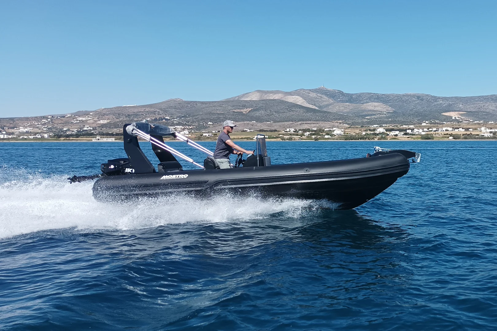 TRITON (Mostro Offshore 621) - RIB for rent in Milos, Cyclades, Greece - photo 7 of 11