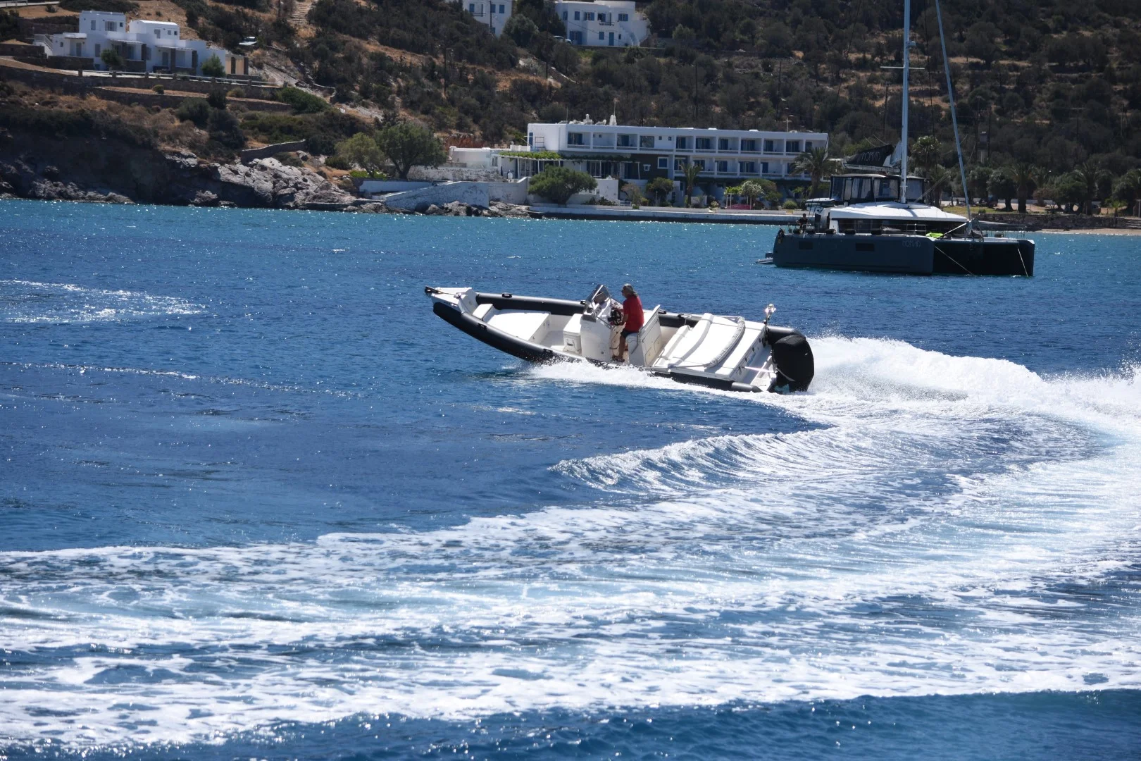 WET DREAM (Ribco / Scorpion) - RIB for rent in Milos, Cyclades, Greece - photo 4 of 5