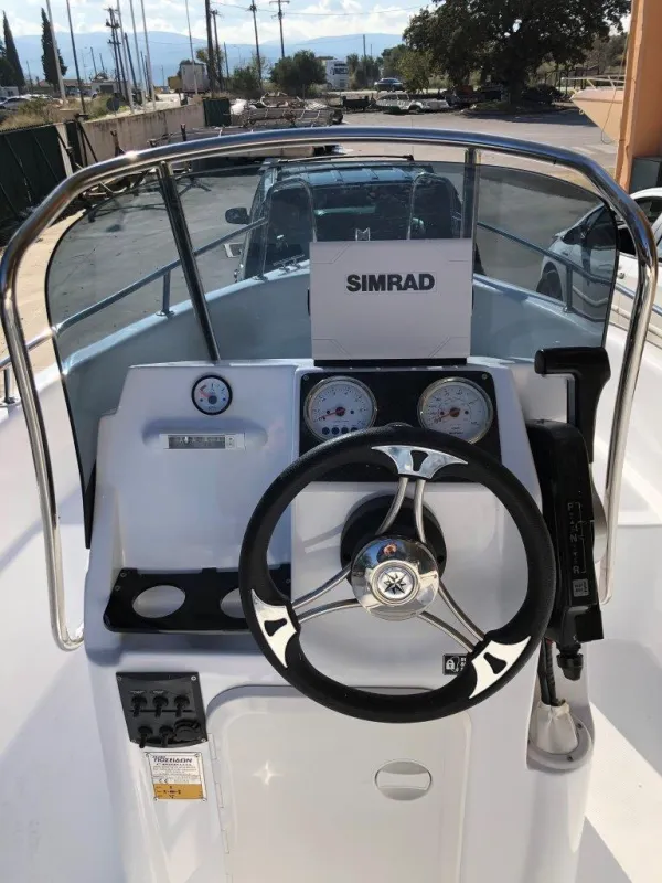 ELDORIS 3 POSEIDON BLACK (Poseidon Blu Water 170) - Motor Boat for rent in Milos, Cyclades, Greece - photo 4 of 5