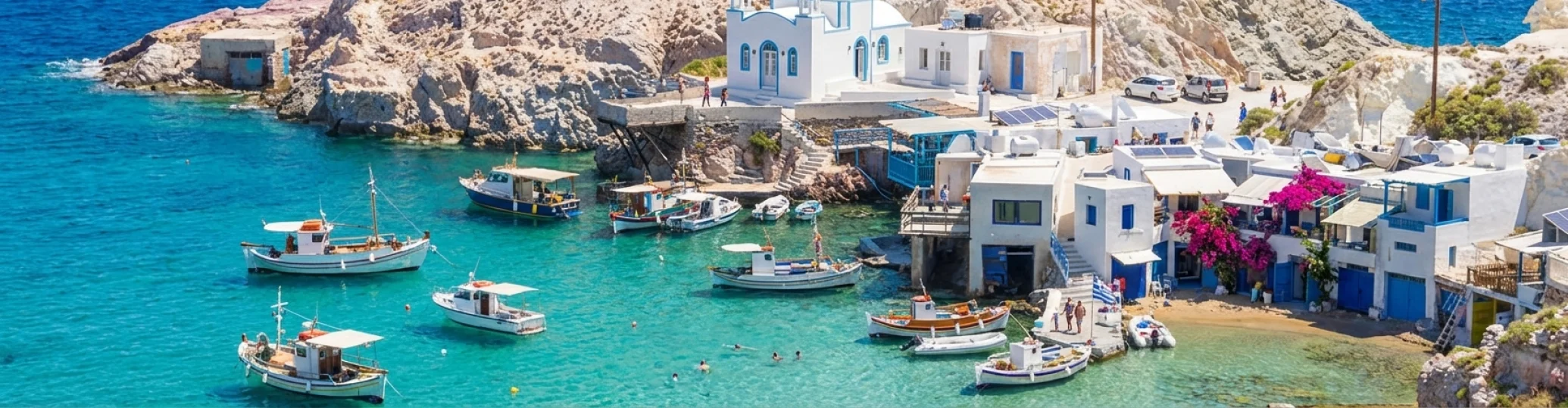 Milos destination in Greece