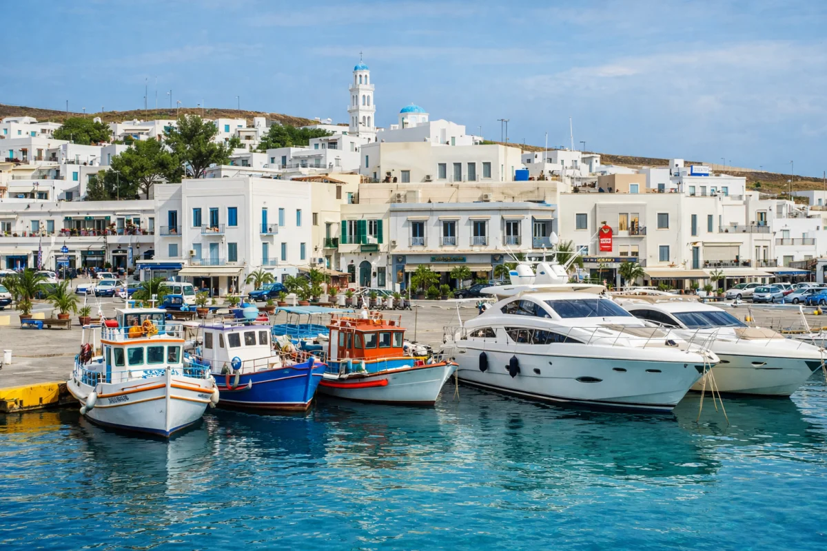 Adamantas - Milos destination guide content