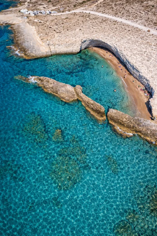 Alogomándra - Milos destination guide content