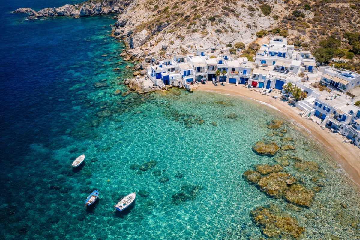 Fourkovouni - Milos destination guide content