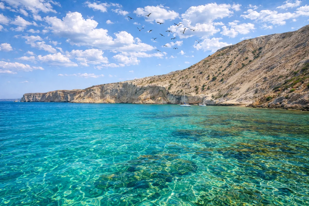 Gerakas - Milos destination guide content