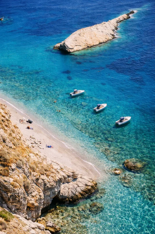 Katergo - Milos destination guide content