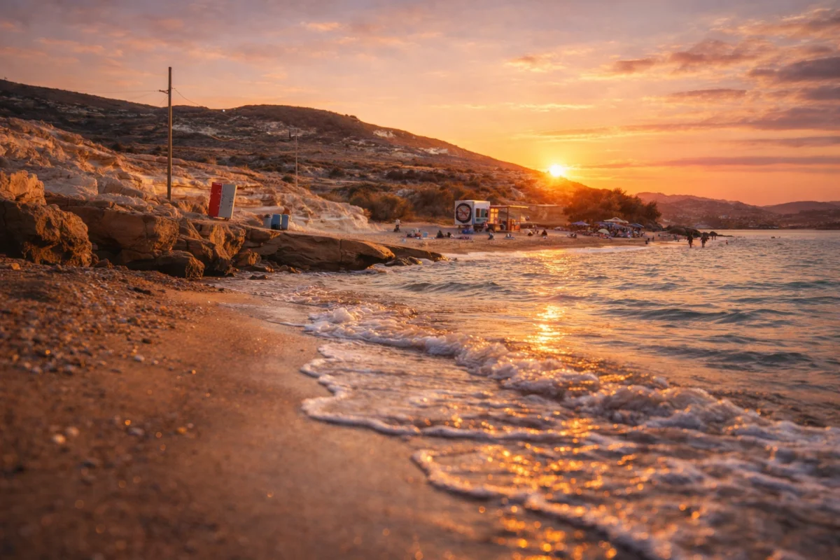 Mytakas - Milos destination guide