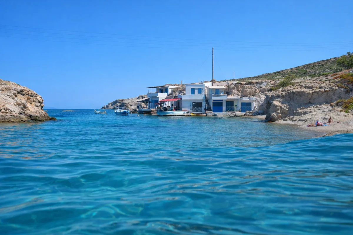 Mytakas - Milos destination guide content