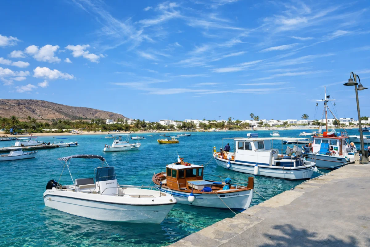 Pollonia - Milos destination guide