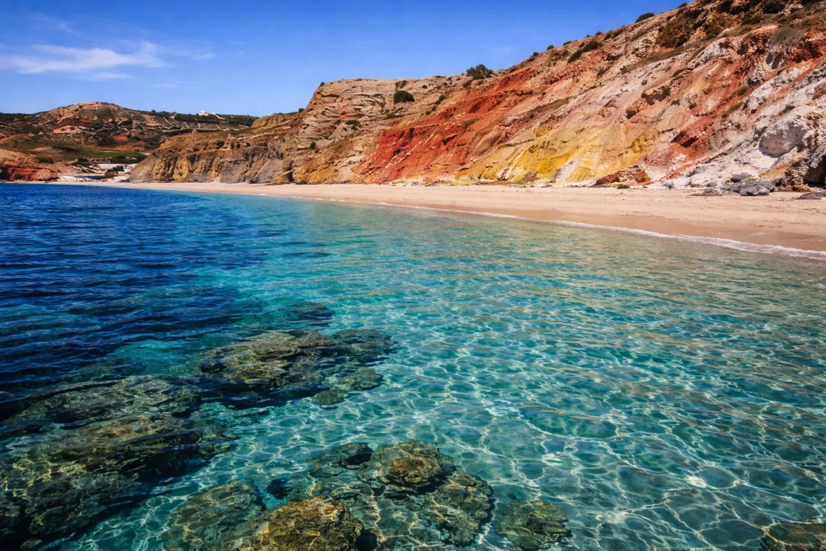 Zefyria - Milos destination guide content