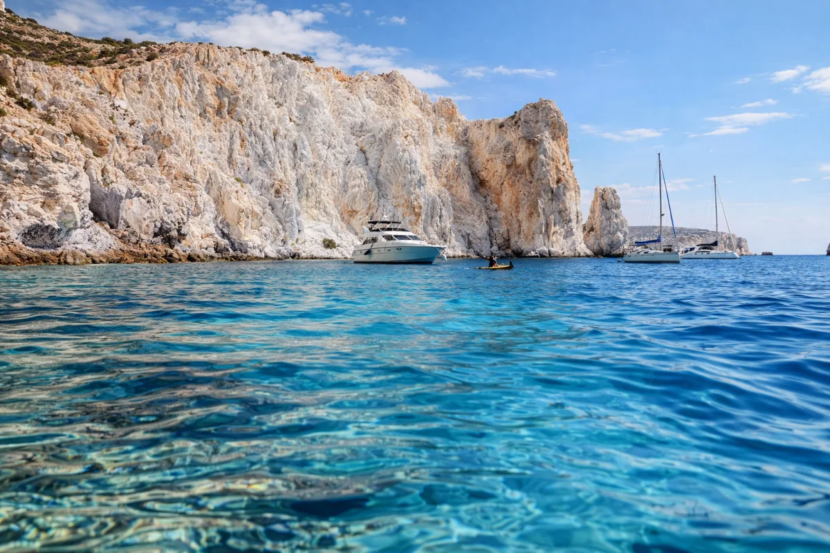 Blue Bay - Cyclades Islands destination guide content