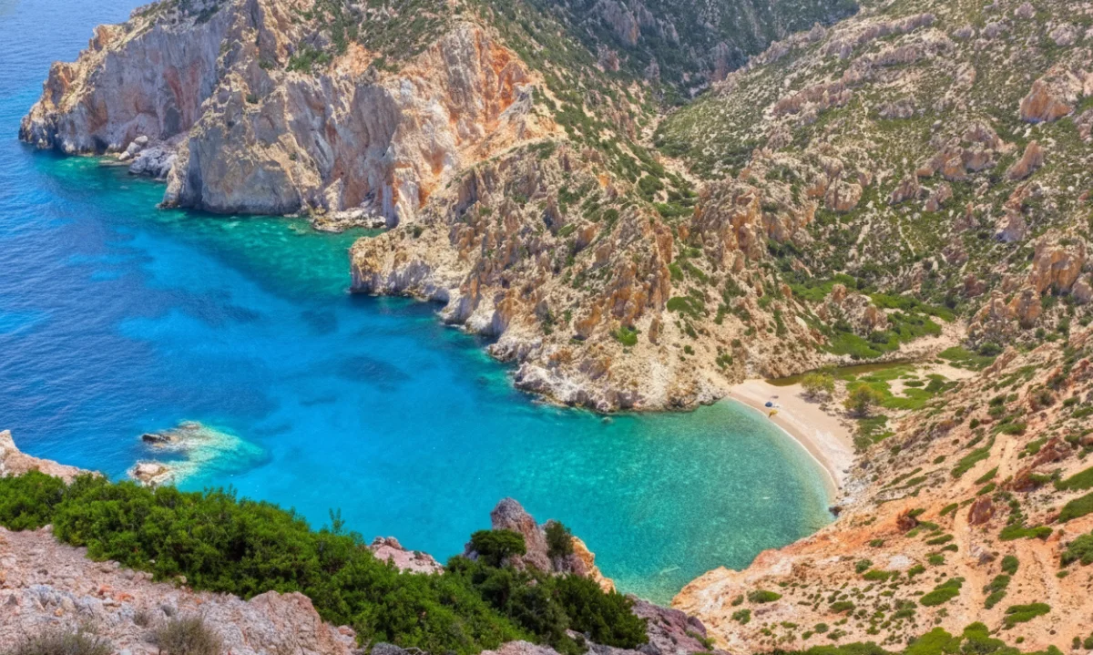 Blue Bay Polyaigos - Cyclades Islands destination guide content