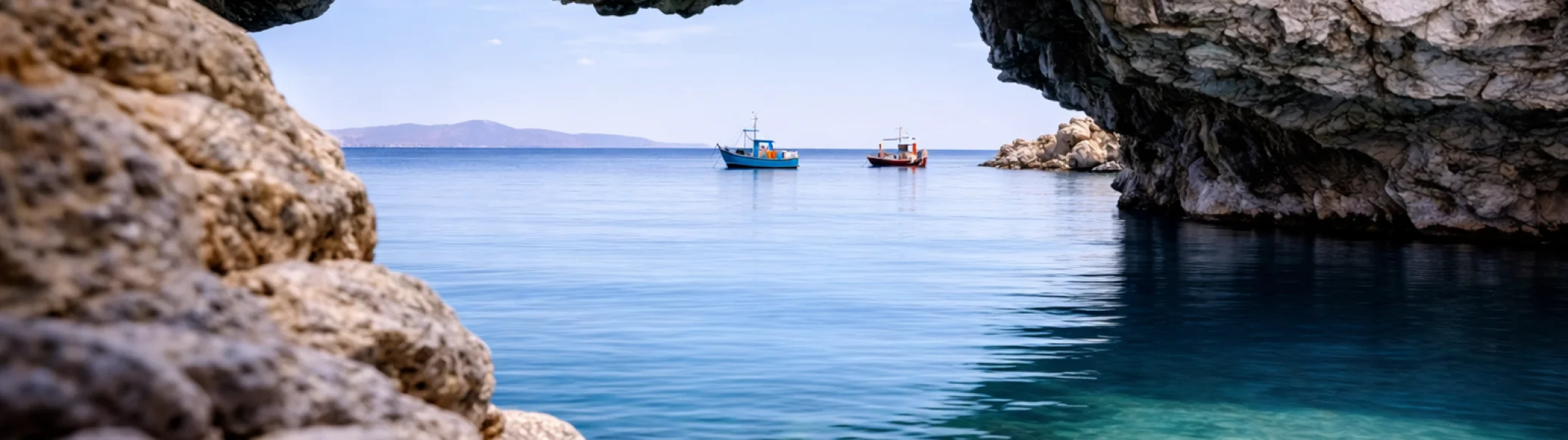 Pirates Cave - Cyclades Islands destination guide