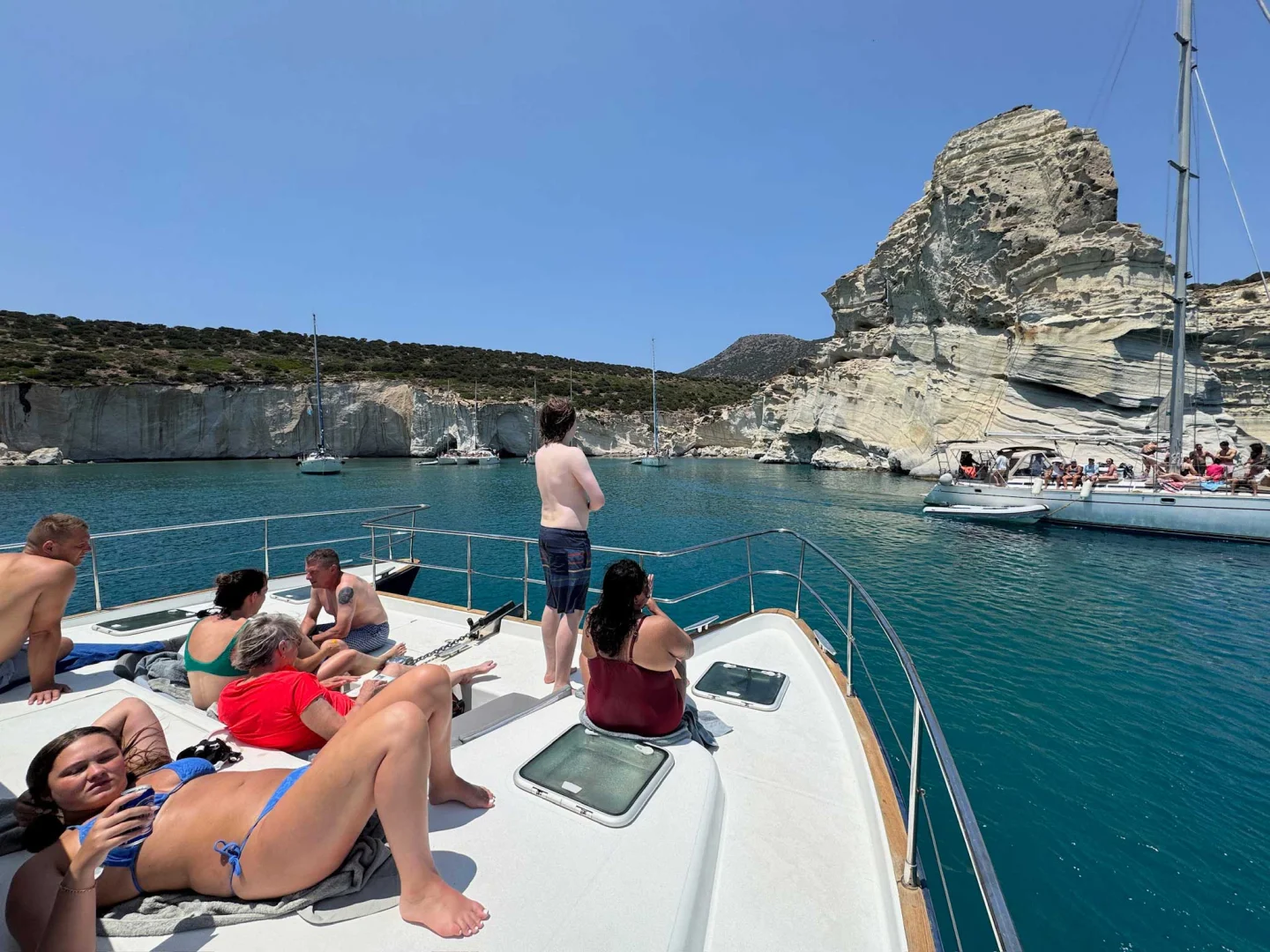THOE - Milos Catamaran Half Day Tour