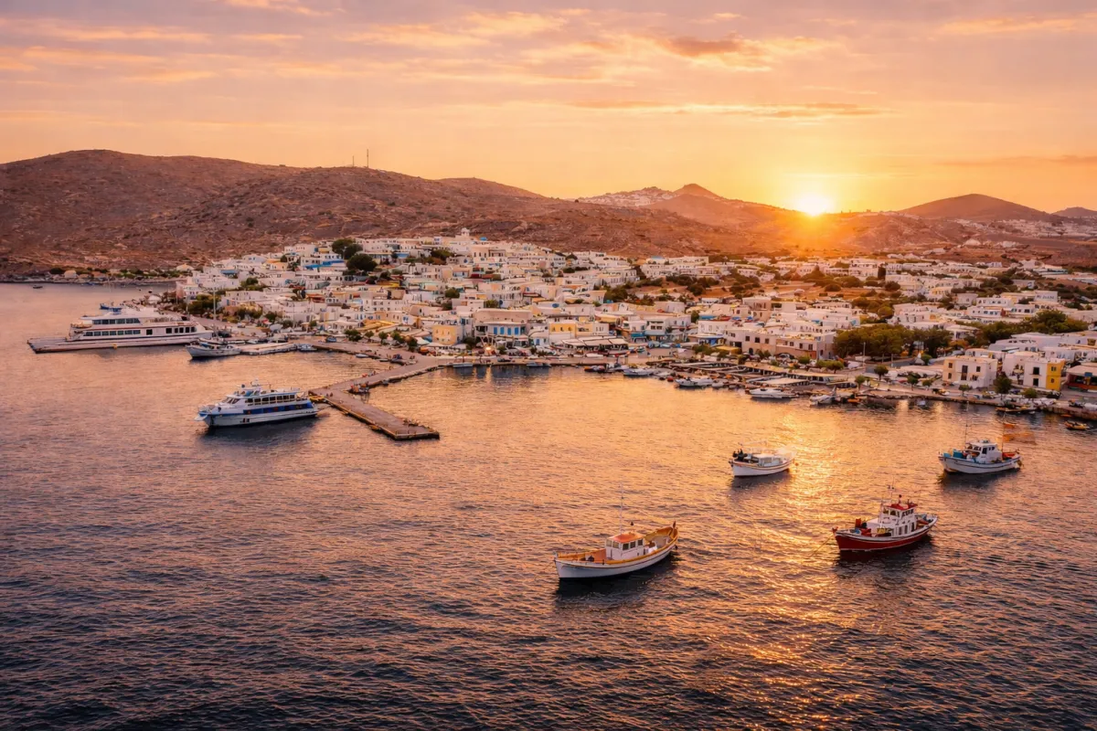 CYANIUS - Sunset Cruise - Adamantas and Plathiena - Adamantas